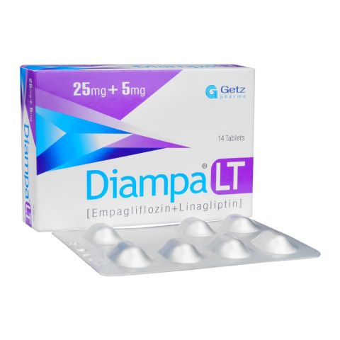 Diampa-LT, 25mg+5mg, 14 Tablets