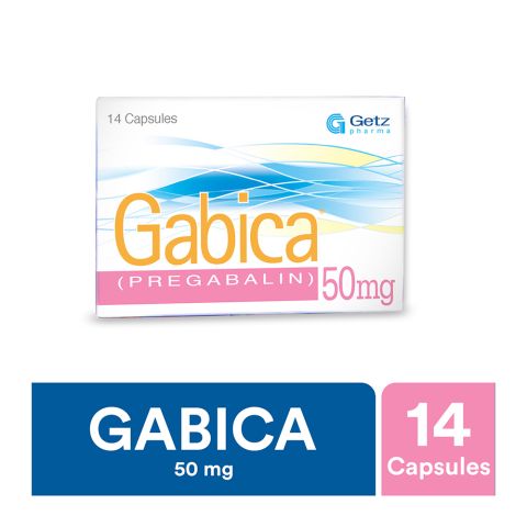 Gabica Capsule, 50mg, 14-Pack