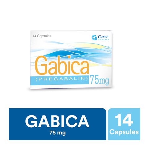 Gabica Capsule, 75mg, 14-Pack