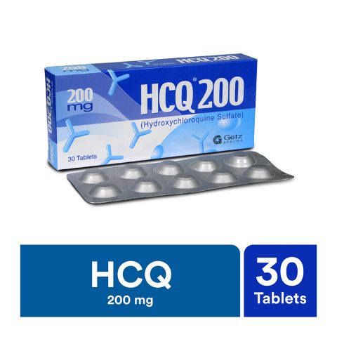 HCQ Tablet, 200mg, 30-Pack