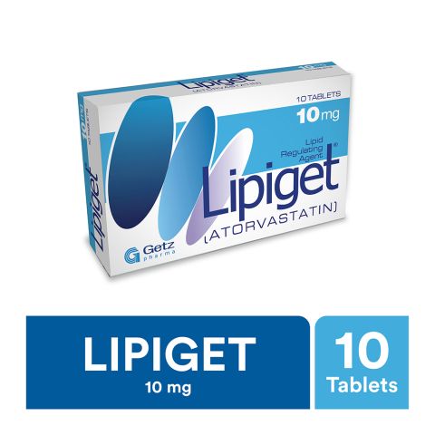 Lipiget Tablet, 10mg, 10-Pack