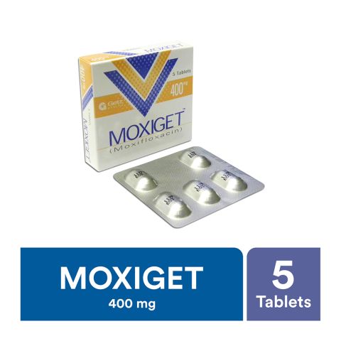 Moxiget Tablet, 400mg, 5-Pack