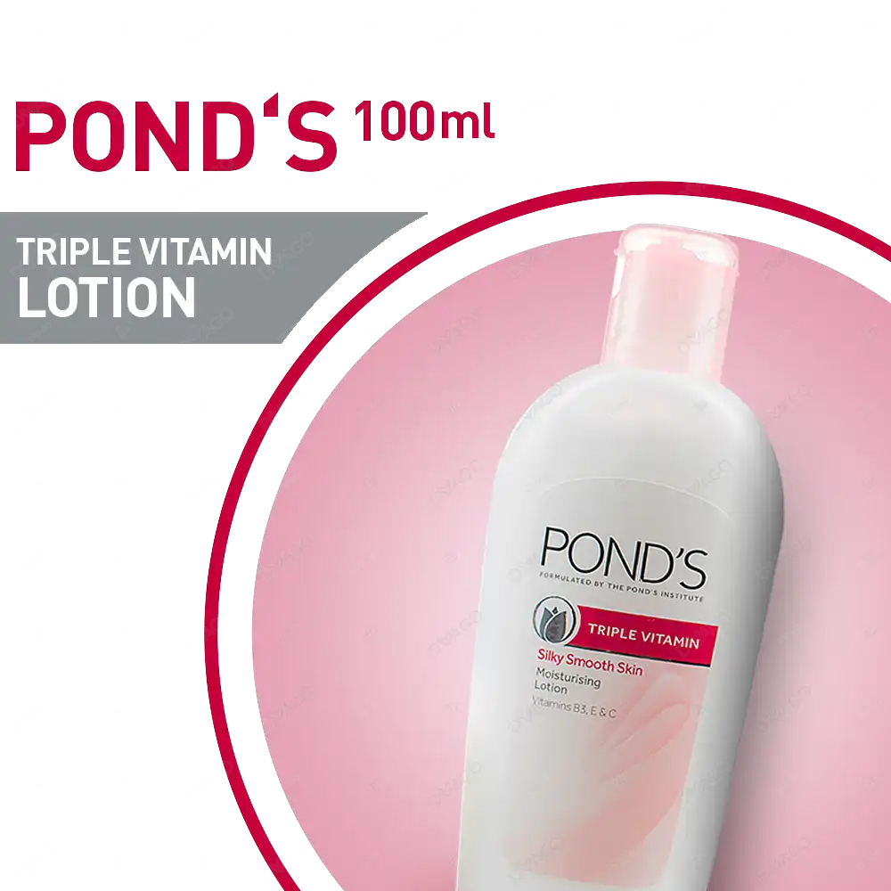 Ponds Triple Vitamin Moisturizing Lotion 100ml