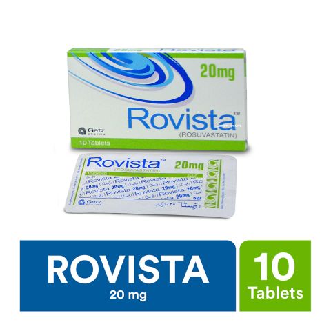 Rovista Tablet, 20mg, 10-Pack