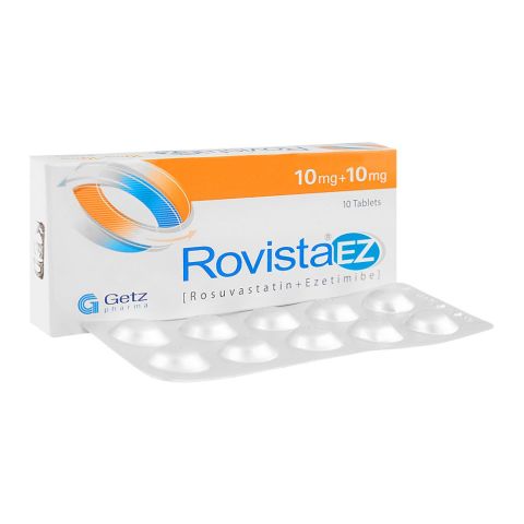 Rovista Ez 10mg+10mg, Box (10 Tablets)