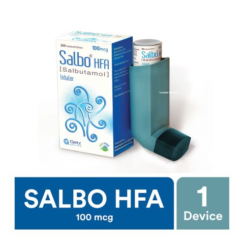 Salbo Hfa Salbutamol Inhaler, 100mcg