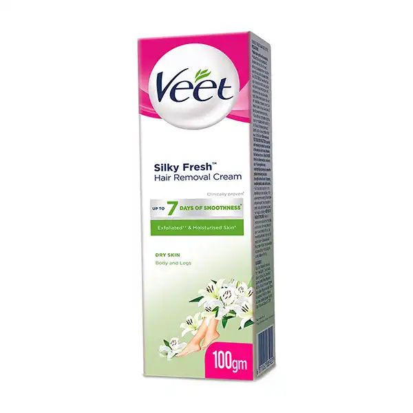 Veet Pure Hair Removal Cream for Dry Skin 100g