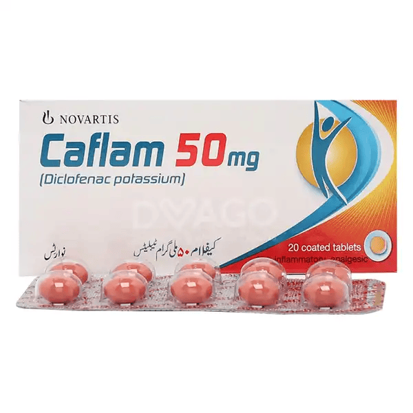 Caflam tablets 50mg (1 strip = 10 tablets)