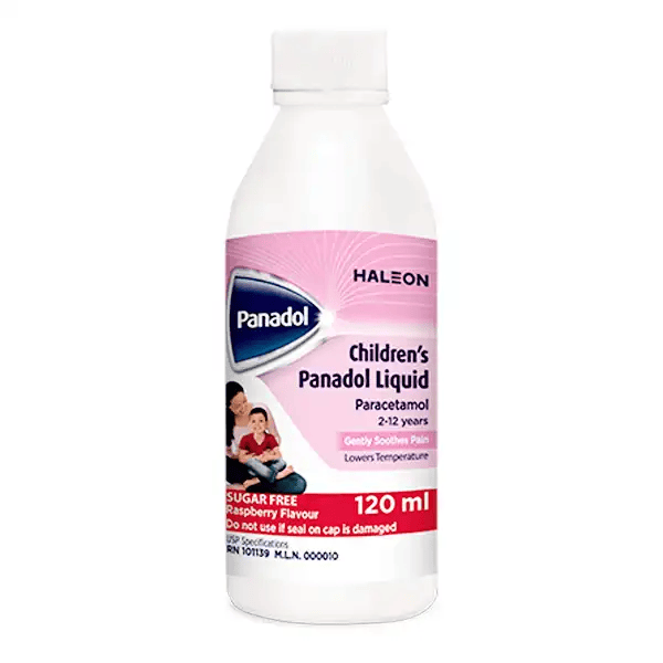 Panadol Childrens Liquid Sugar Free 120ml
